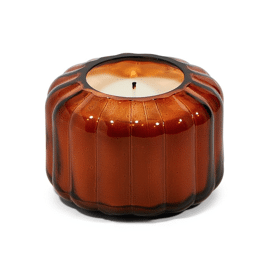 Kaars Ripple Glass Tobacco Patchouli - small / Paddywax 